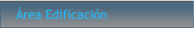 Área Edificación